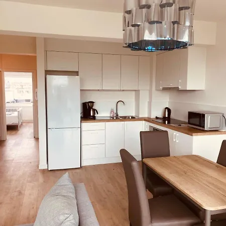 Daire Mooi Appartement In Blankenberge Dichtbij Strand